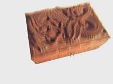 antique carved chinese dragon