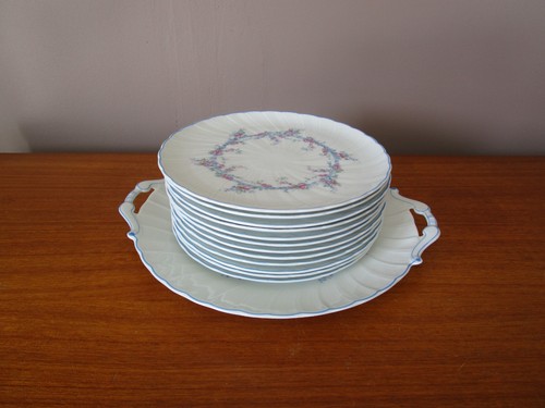 Service gateaux plat 12 - service,