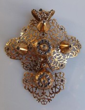 Empire period 18k gold red cross - early 19th century - 13.21 gr