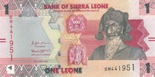 1 Leone - Bai Bureh - Parabole