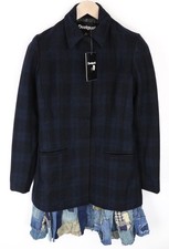 Manteau Long À Carreaux En