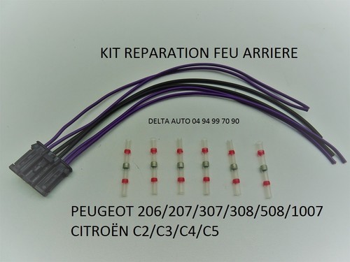 Kit réparation prise feu - de,