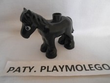 CHEVAL NOIR - Lego Duplo