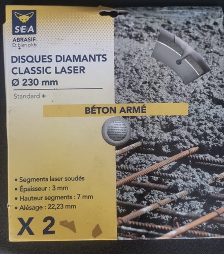 Disque diamant 230 - diamant,
