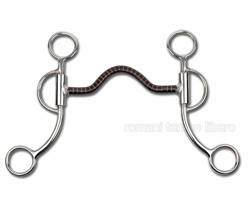 Bridon western entier acier - en,