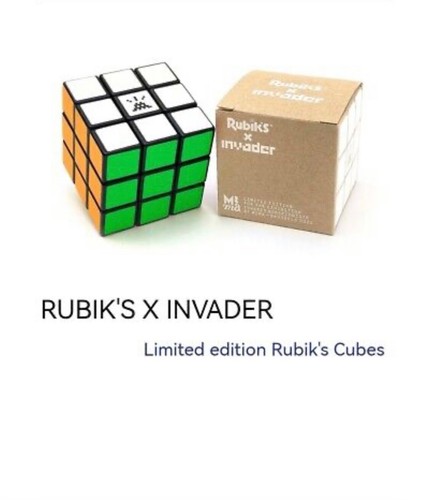 Rubik cube invader - cube,