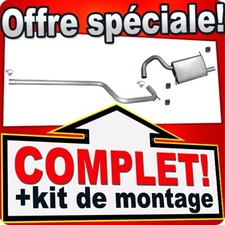 Ligne pot d'échappement pour