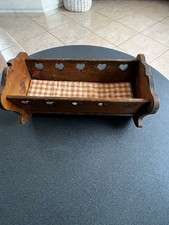 Ancien berceau poupée en - ancien, de