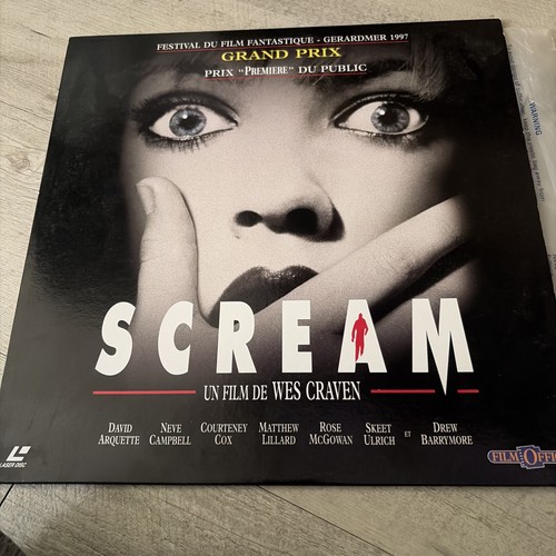 Scream laserdisc pal - scream, wes