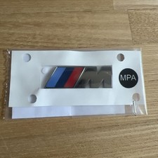 BMW M Emblem Water Blue Red Plastic New Unused 51148058882