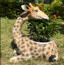 Pot De Fleur Girafe pour