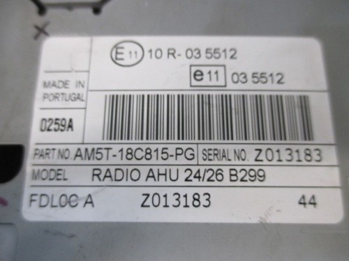 Autoradio ford fiesta vi - ,