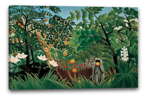 Toile cadres henri - henri, rousseau