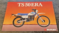 Feuillet  Commercial SUZUKI TS 50 ERA - Non Daté - Bel Etat.