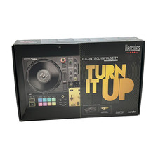 Hercules DJControl Inpulse T7 Premium Edition with Gold-Colored Accents Fader