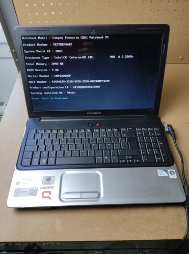 Portable compaq - pc, hs