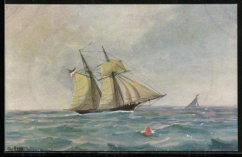 Carte postale artiste - postale, d'artiste
