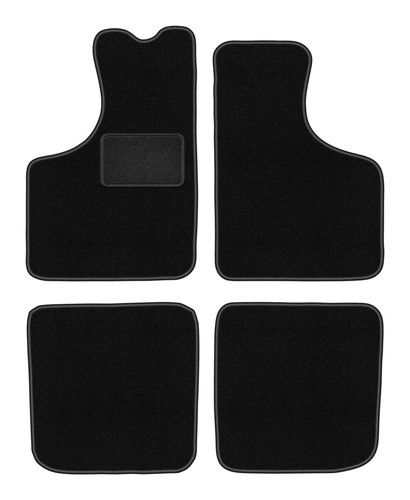Tapis sol velours noir - de,