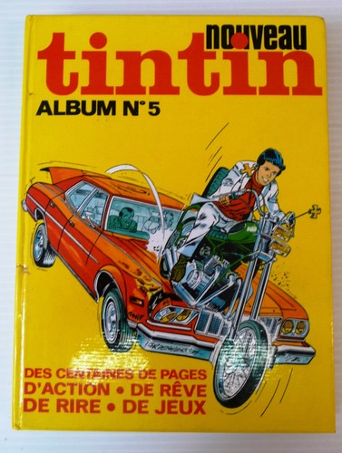Recueil album nouveau tintin - tintin, 5