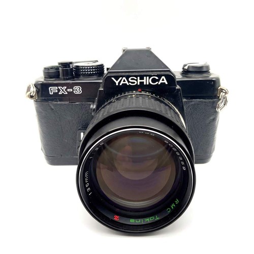 Yashica kit 135mm - fx-3,