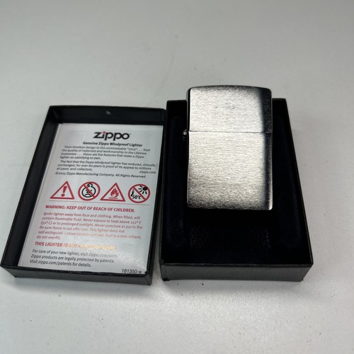 Zippo classic brushed chrome - zippo,