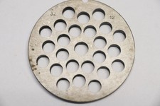 NEUF : Grille Inox pr hachoir