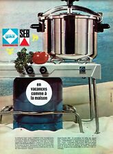 Advertising 089 1966 Camping Gas Stove Luxury & Super Cook Seb