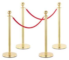 4 Poteaux de Guidage Personnes