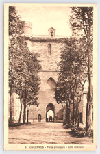 Vtg Postcard Vincennes Porte
