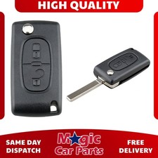 2 Button Car Key Shell Fob