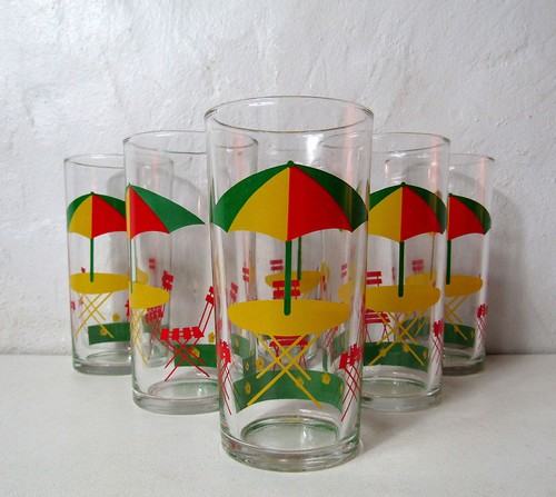 Verres transat parasol - verres, et