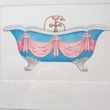 Baignoire Victorienne Gravures