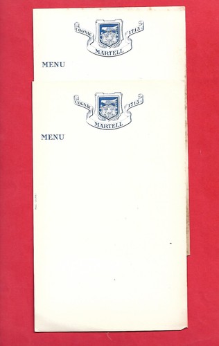 Menus publicite cognac - publicite,