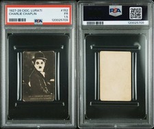 1927 Cioccolata Lurati Charlie Chaplin PSA 1.5