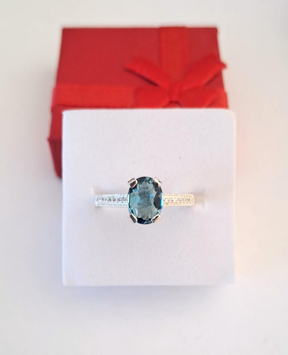 Bague topaze blue - bague, london