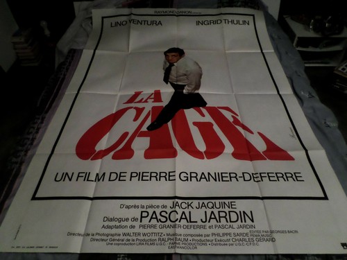 Affiche lino ventura thulin - lino, /