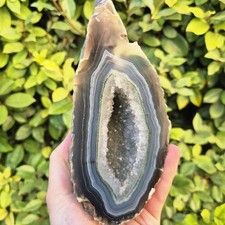 Géode d'Agate/Améthyste -