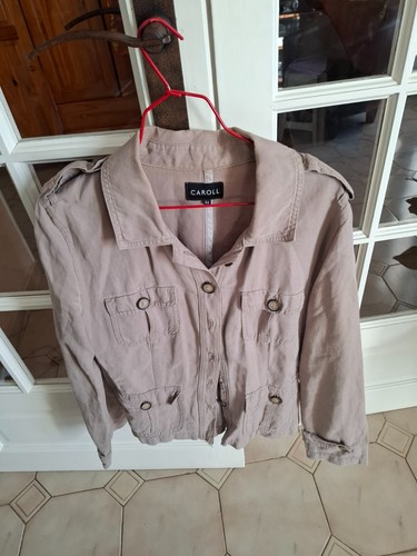 Veste style saharienne beige - style,