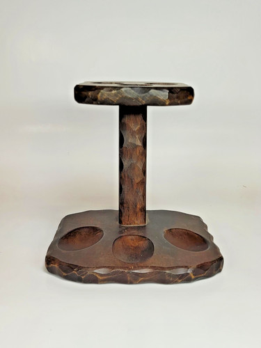 Ancien porte pipe bois - ancien, en