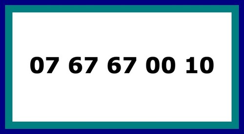 Numéro de - 📱☎️,