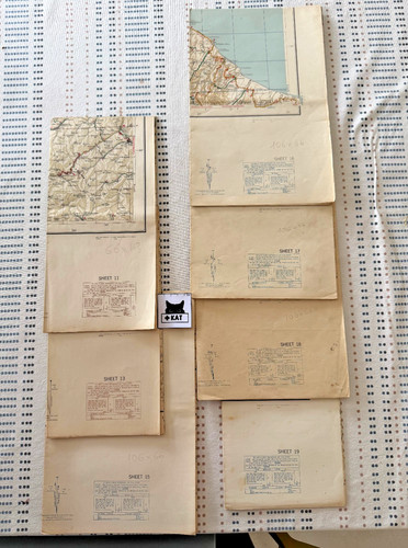Lot cartes routieres italie - 7,