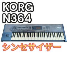 Korg N364 61-Key Keyboard Synthesizer Music Instruments ”AS IS”