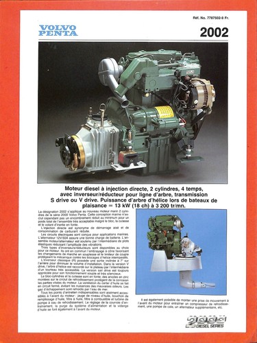 Volvo penta moteur marin - moteur,