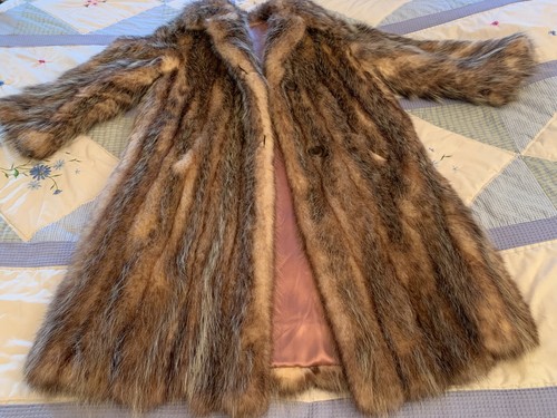 Manteau fourrure veritable - manteau,