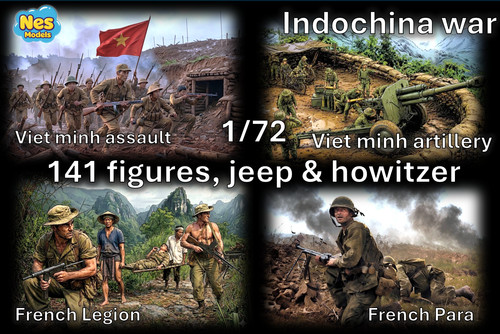 Indochina war pack - 1/72,
