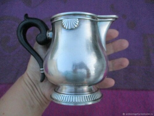 Antique ercuis silver metal - antique,