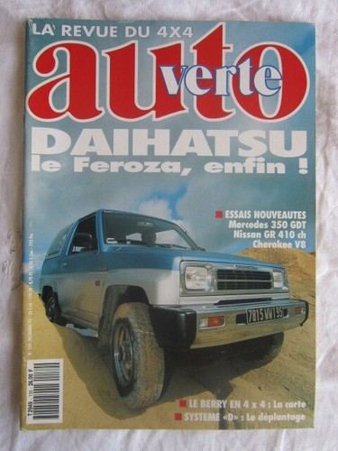 Auto verte 4x4 - verte, n°