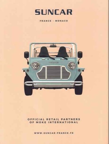 Catalogue brochure suncar moke - brochure,