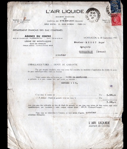 Montlucon usine air - usine, ,air