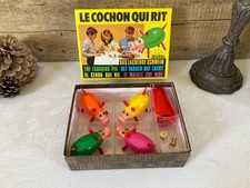 1225⚜️ Ancien Jeu De Société Le Cochon Qui Rit Jeux Michel Complet 2 Joueurs
